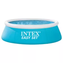   Felfújható medence, Intex Easy Set, 183 x 51 cm, kék, kerek, PVC, UV-álló, 880 l (28101)