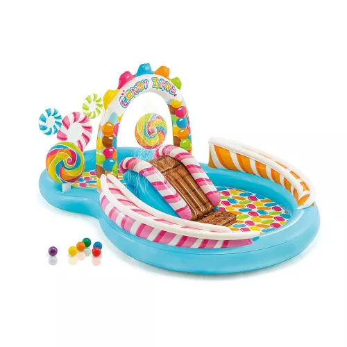 INTEX Candy Zone élménymedence 295 x 191 x 130cm (57149)