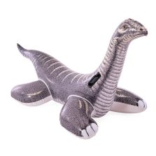   Úszó sziget, Intex, felfújható, brontoszaurusz alakú, szürke, 178 x 94 cm, 2 kapaszkodó fogantyúval (57584)