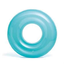INTEX átlátszó kék úszógumi D76cm (59260)