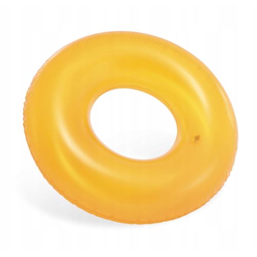 INTEX átlátszó sárga úszógumi D76cm (59260)