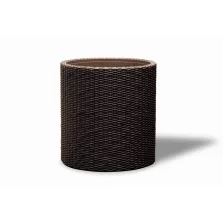 Keter Cylinder M virágcserép, barna