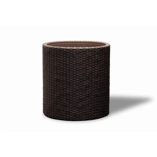 Keter Cylinder M virágcserép, barna