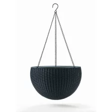 Keter Hanging Sphere függesztett virágtartó, grafit