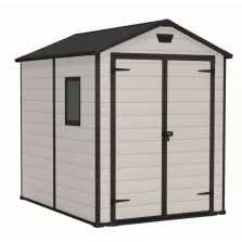 Keter MANOR 6 x 8 DD kerti tároló bézs, padlóval