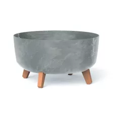 Prosperplast GRACIA LOW kaspó 38 cm beton effect