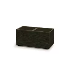   Virágcserep Prosperplast MADERA CASE eco fa 57,7 cm ,kávé barna