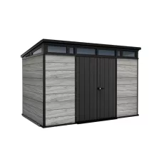 Kerti ház Keter PENT Signature 11x7 Storm Grey, padlóval