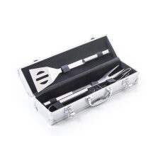 G21 grillező eszközkészlet, 3 db, alumínium bőrönd