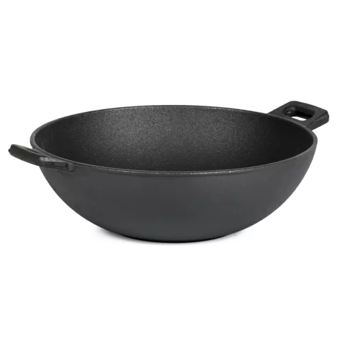 G21 Grillező szerszámok G21 wok grill serpenyő, öntöttvas