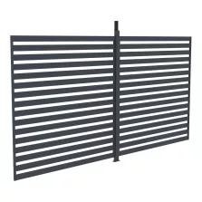 G21 fix lamellás oldalfal 3,7x2,2 m pergola Austinhoz