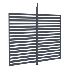   G21 kiegészítő fix lamellás fal 3x2,6 m Trenton pergolához