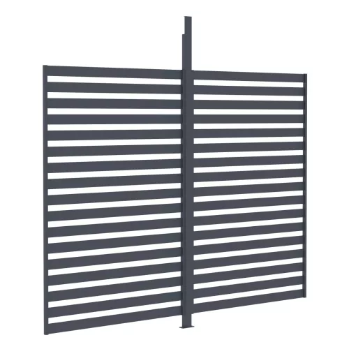 G21 kiegészítő fix lamellás fal 3x2,6 m Trenton pergolához