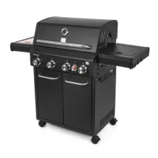   G21 Alabama Black BBQ Premium Line gázgrill, 5 égő + nyomáscsökkentő szelep ingyen
