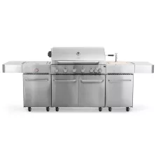   G21 Nevada BBQ konyha Premium Line gázgrill, 8 égőfej + ajándék nyomáscsökkentő