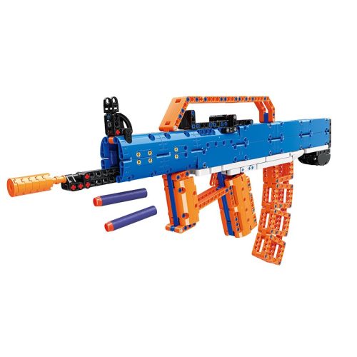 QMAN® 52004 | lego-technic-kompatibilis építőjáték | 528 db építőkocka | Type-95 gépkarabély puska – 10db szivacs tölténnyel