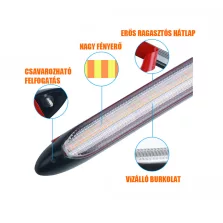   Ledes nappali menetfény szett index és üdvözlőfény funkcióval