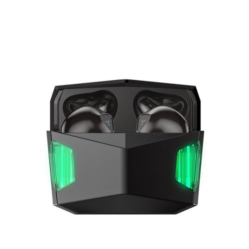 Lenovo GM5 Gamer Bluetooth 5.0 Vezeték Nélküli Fülhallgató Töltőtokkal, Fekete