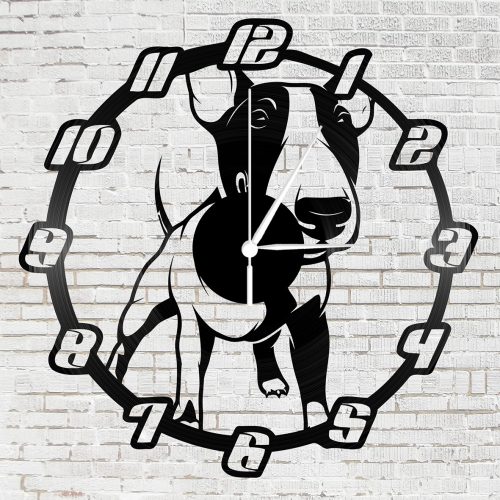 Bakelit óra - Bullterrier