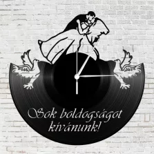 Bakelit óra - esküvői