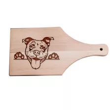 Pitt Bull egyedi vágódeszka-nyeles