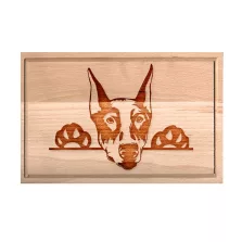 Dobermann vágódeszka - kicsi