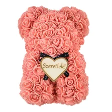 Rózsa maci – barack 25cm