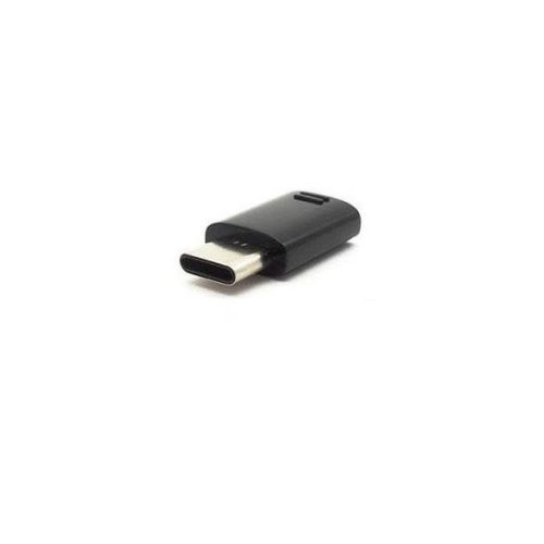 Adapter, USB Type-C - microUSB átalakító, Samsung, fekete, gyári