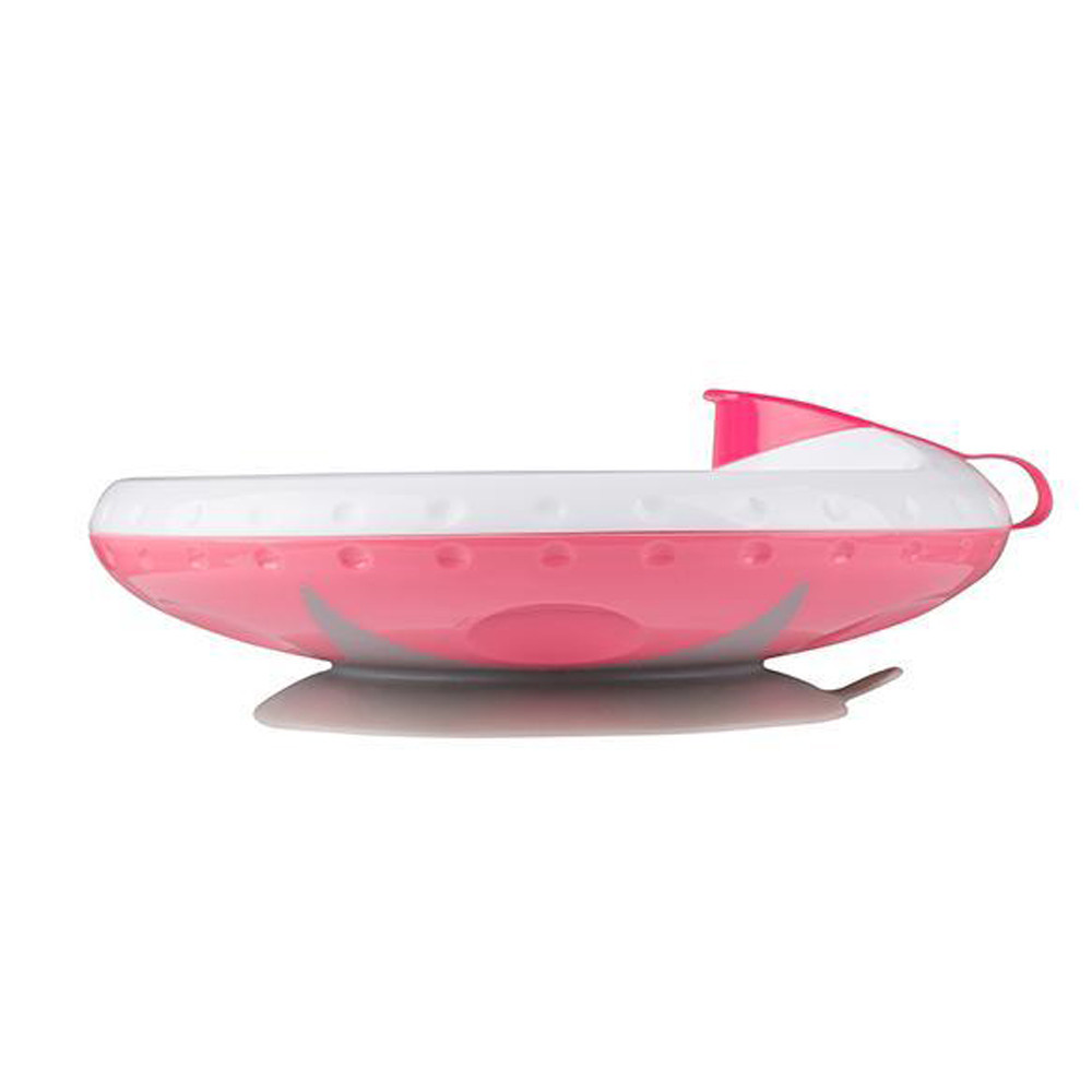 BabyOno tányér, melegentartó rózsaszín 1070/02
