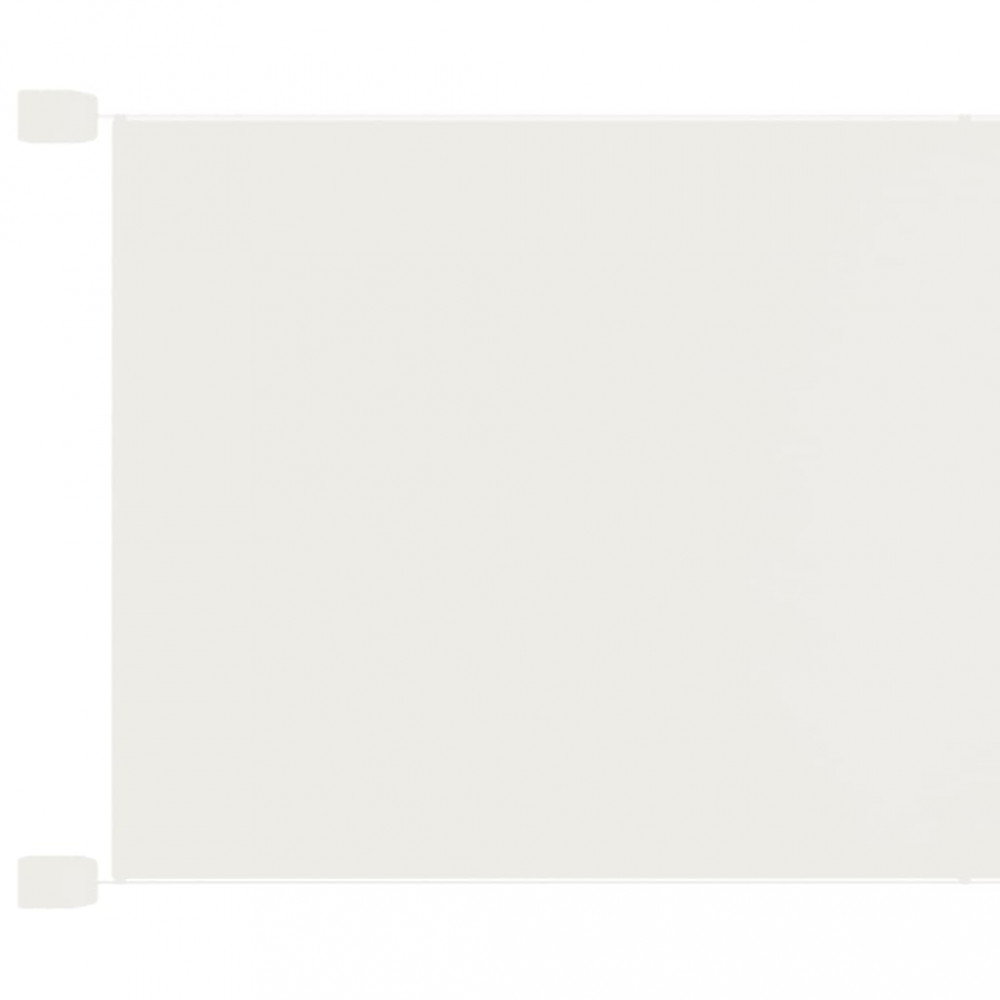 vidaXL fehér oxford-szövet függőleges napellenző 100 x 800 cm