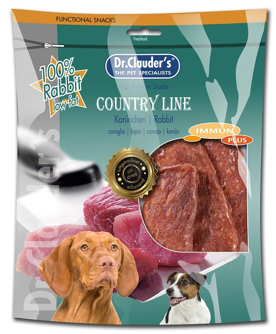 Dr.Clauders Dog Premium Country Line Snack Nyúl 170g